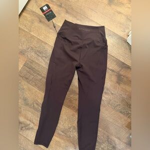 Spyder active plum leggings, size M